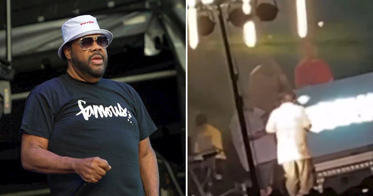 Fatman Scoop, 53, collapses on stage and is rushed to hospital during concert