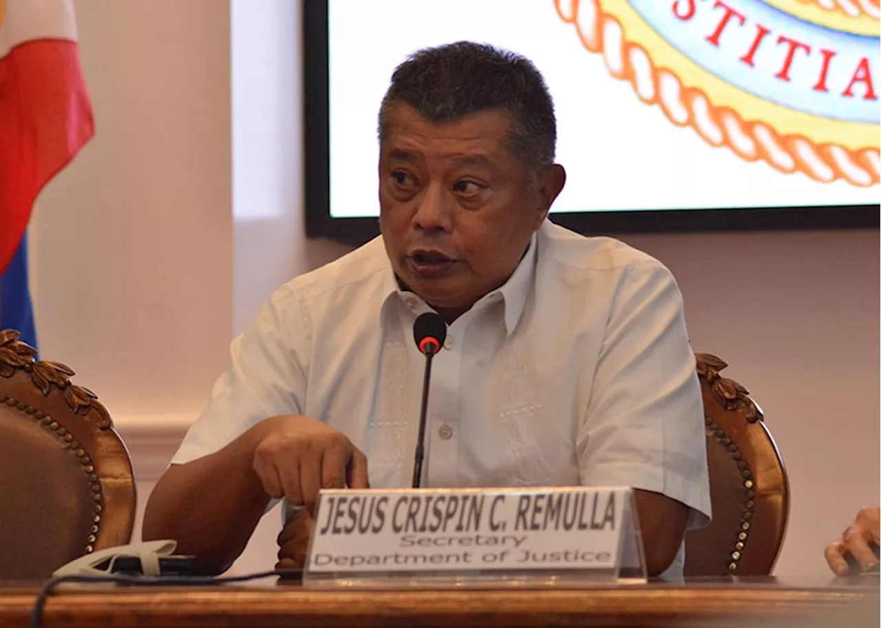 Interpol notice to undergo local judicial process-DOJ