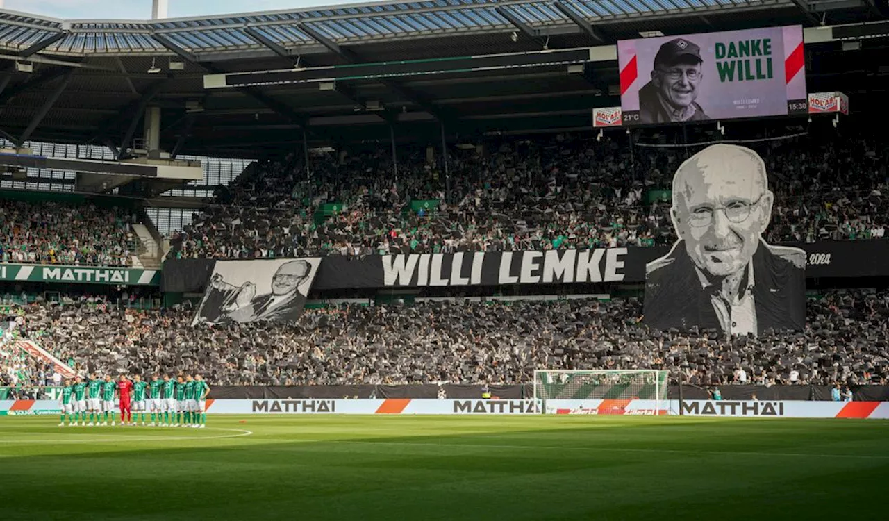 Emotionale Werder Choreo vor Nullnummer gegen Dortmund: Ein Borusse sieht Rot