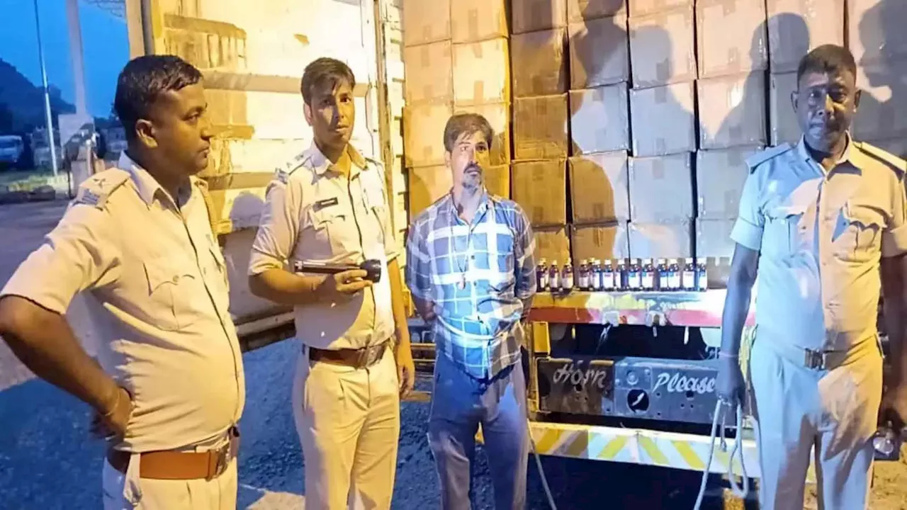 रांची से मधेपुरा जा रहा था पार्सल कंटेनर, बिहार-झारखंड बॉर्डर पर पुलिस ने की जांच तो खुली रह गई आंखें