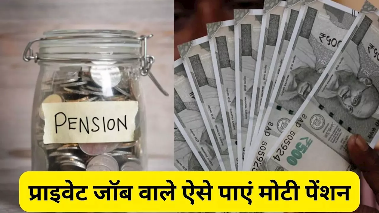 रिटायरमेंट पर पेंशन...प्राइवेट सेक्टर में जॉब करने वाले भी पा सकते हैं मोटी रकम, जानें क्या करना होगा