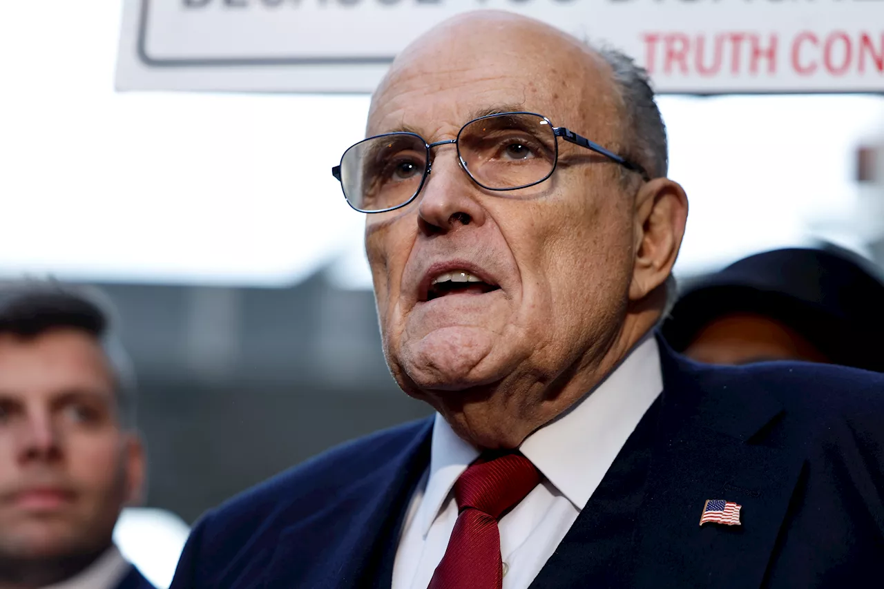 Ex-election workers want Rudy Giuliani's NYC apartment, Yankees World Series rings