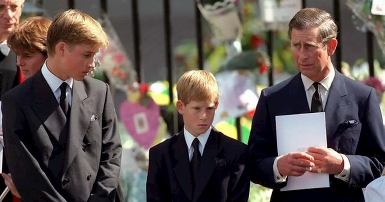 Prince Harry's asked heartbreaking question after Princess Diana's funeral