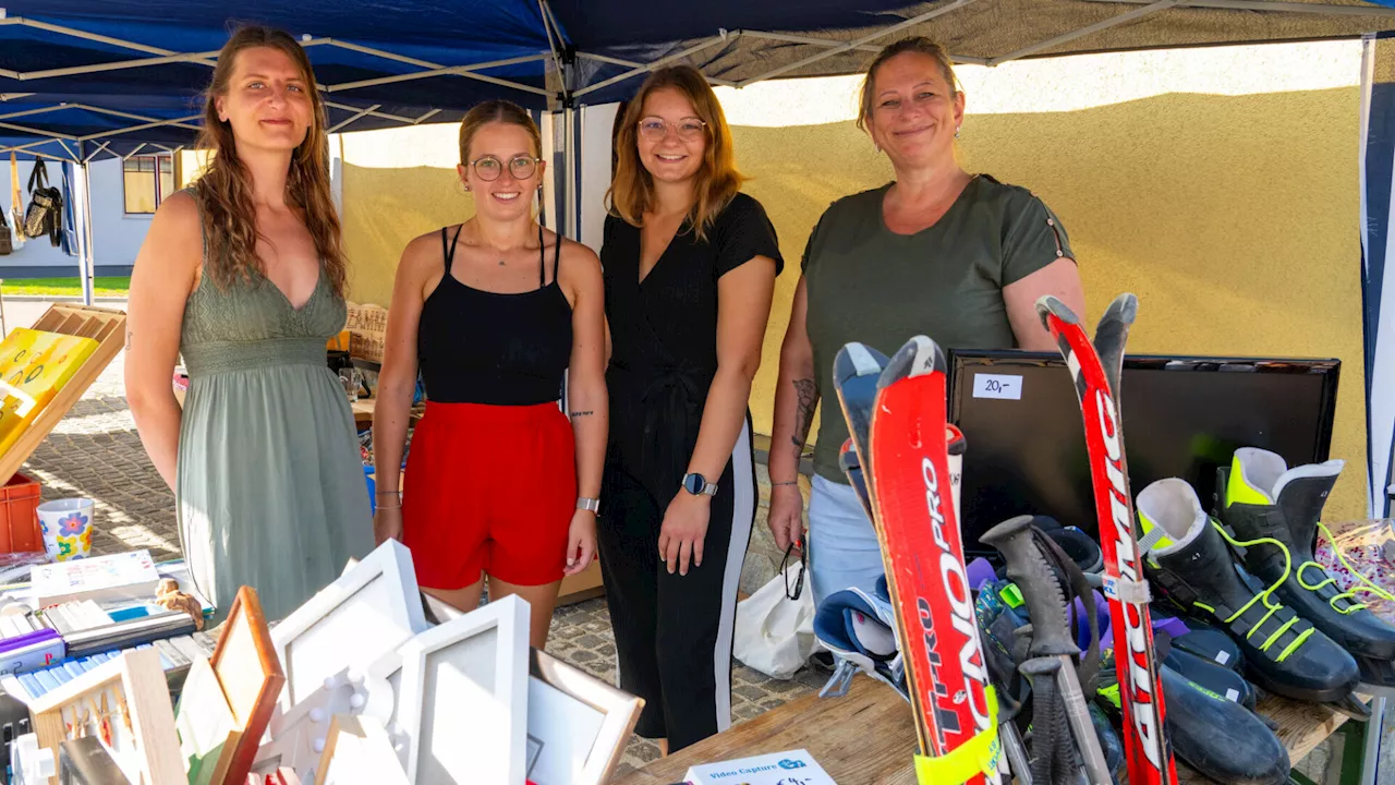 Ein Flohmarkt für den Kinderspielplatz