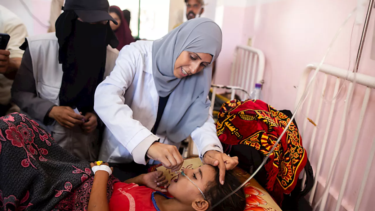 Polio-Impfungen im Gazastreifen begonnen