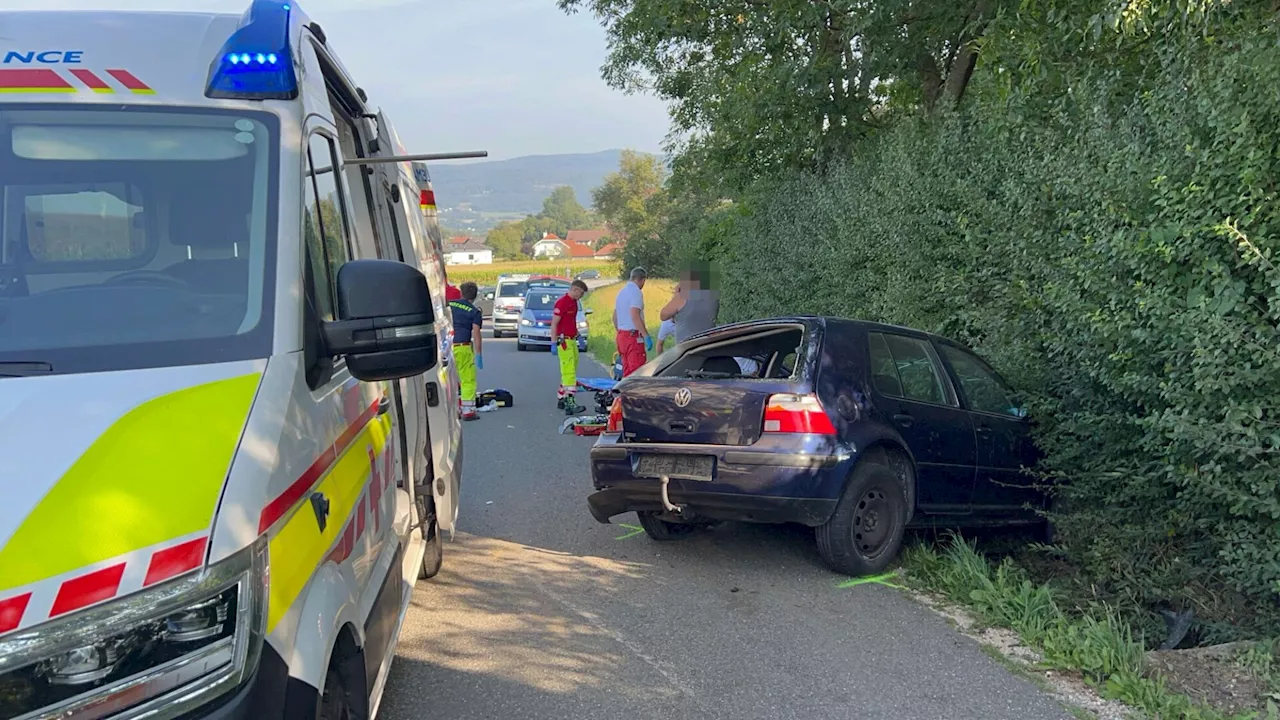 Verletzte nach Verkehrsunfall bei Petzenkirchen: Beteiligter gesucht