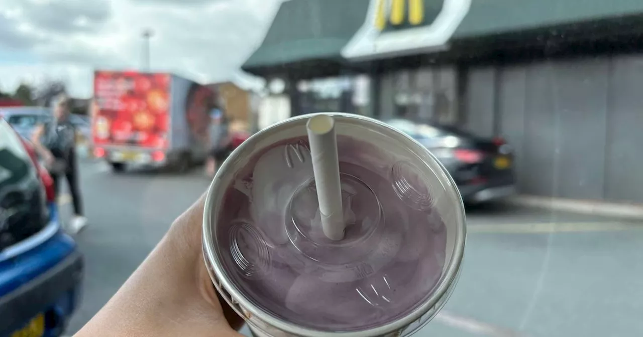 I'm a McDonald's fan and I was not blown away by limited-edition milkshake