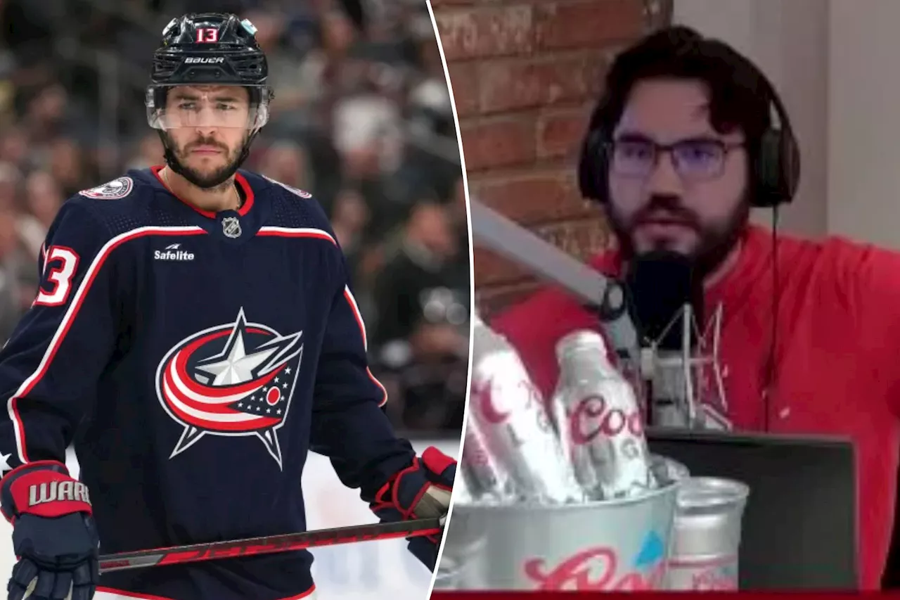 Columbus sports radio host rips 'upper managment' over beer ad after Johnny Gaudreau's death