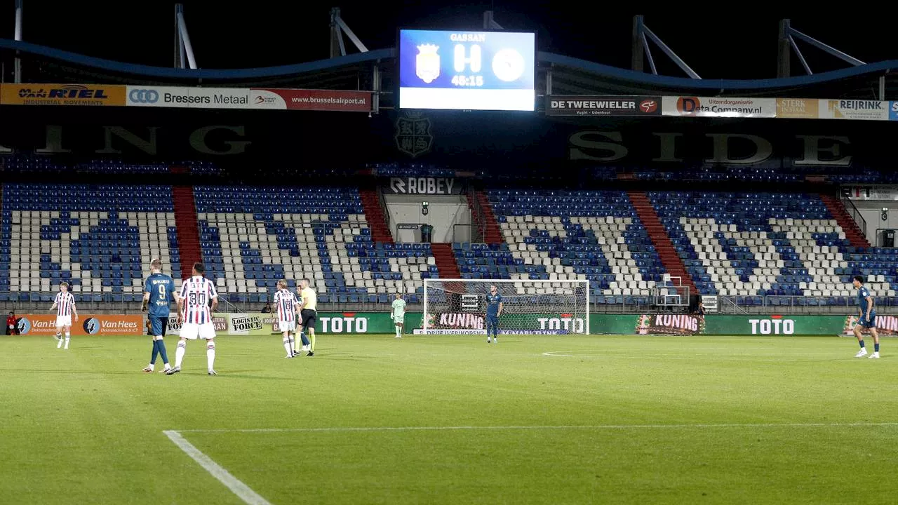 Willem II is ongeslagen status kwijt na late treffer Sparta Rotterdam