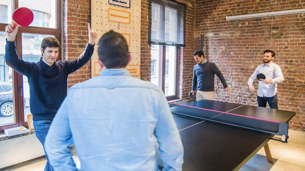 Pour la jouer comme les frères Lebrun, cette table de ping-pong pliable fracasse son prix