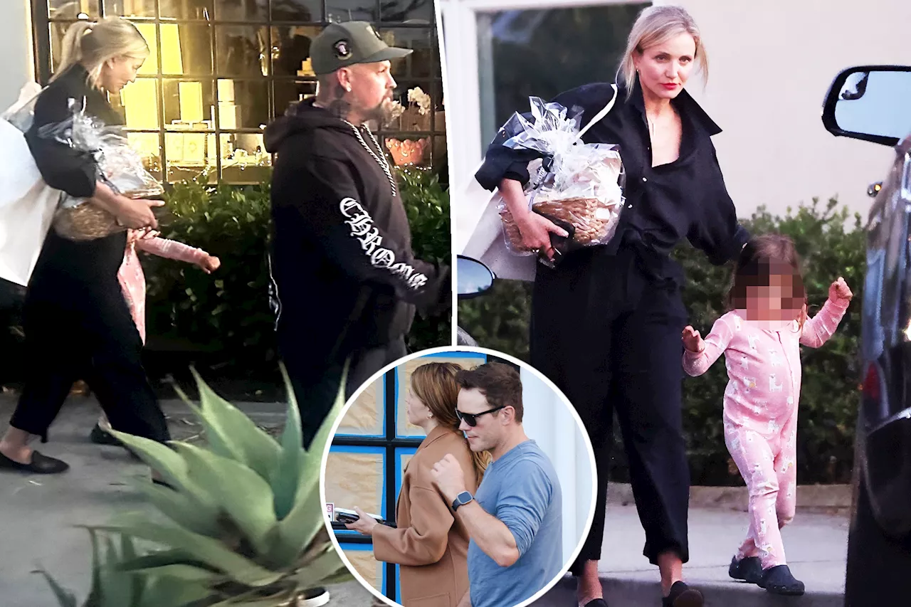 Cameron Diaz celebrates 52nd birthday with husband Benji Madden, Chris Pratt and Katherine Schwarzenegger