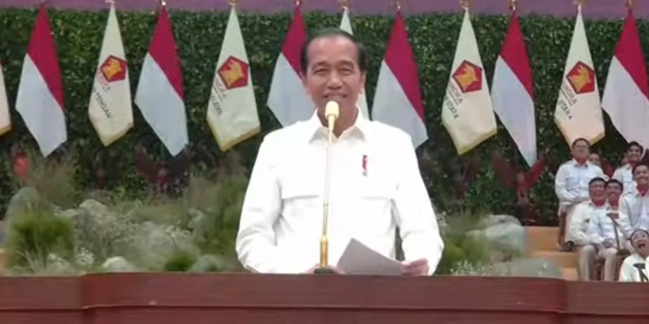 Pesan Jokowi ke Kader Gerindra, Prabowo Milik Rakyat Usai Dilantik