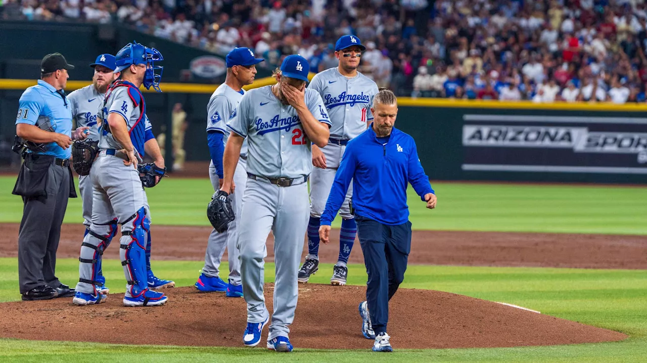 Breaking: Dodgers' Clayton Kershaw Exits Game With Injury In Second Inning