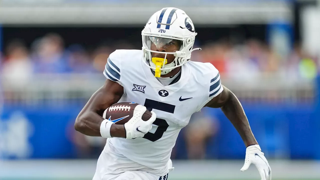 BYU Starting Wide Receiver Darius Lassiter Won't Play Against Southern Illinois