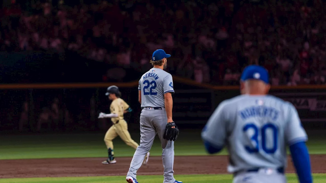 D-Backs' Corbin Carroll Makes History By Going Deep Off Dodgers' Clayton Kershaw