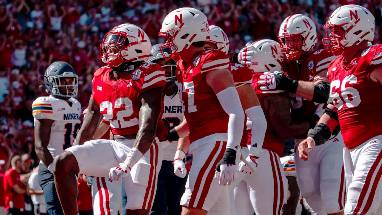 Nebraska Cornhuskers Open Football Season with Blowout Win over UTEP