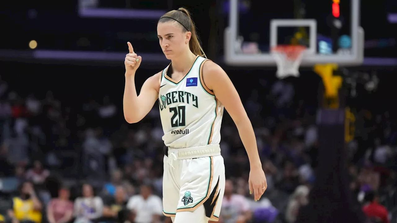 Sabrina Ionescu Explains Wild Viral Shot With Seven-Word Message