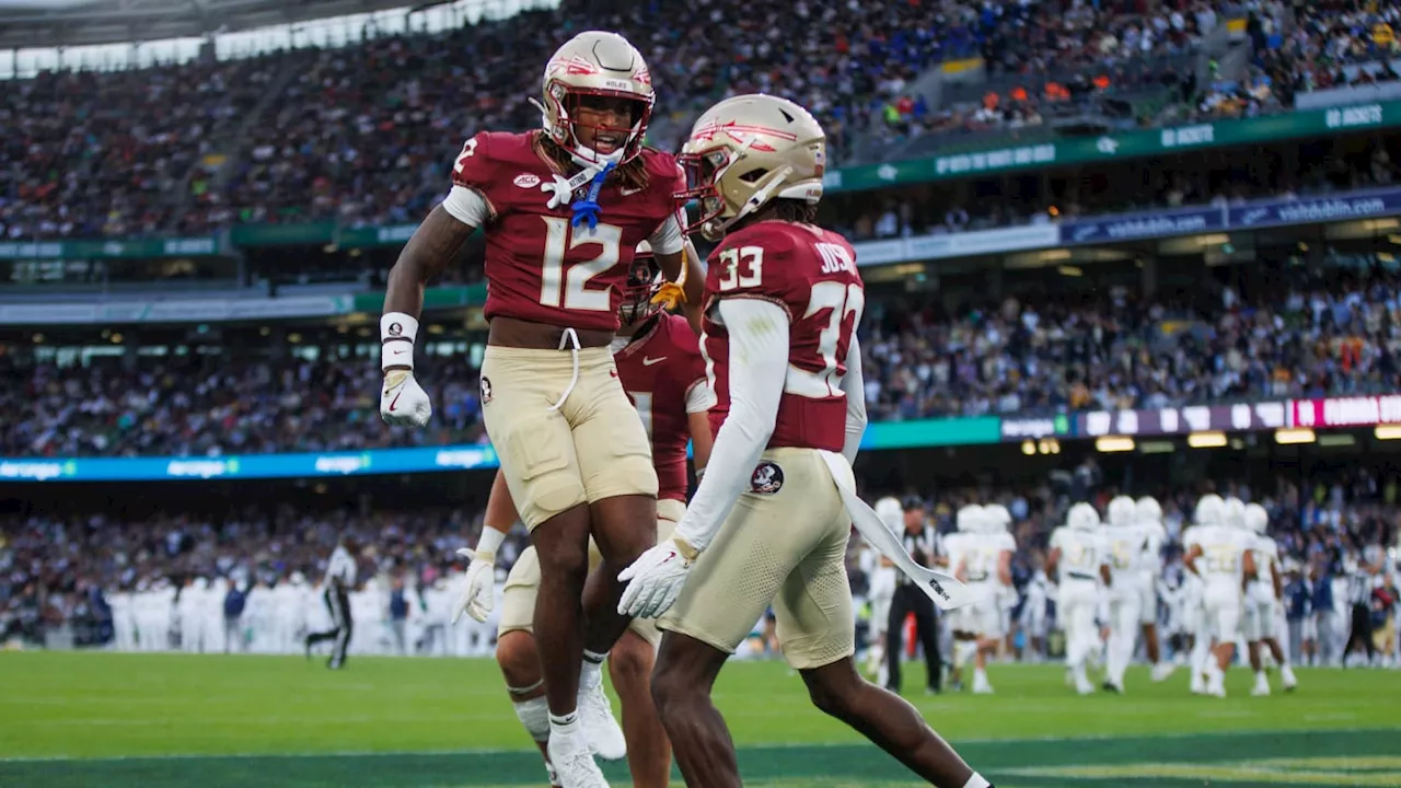 Simulating Florida State vs. Boston College on EA's College Football 25