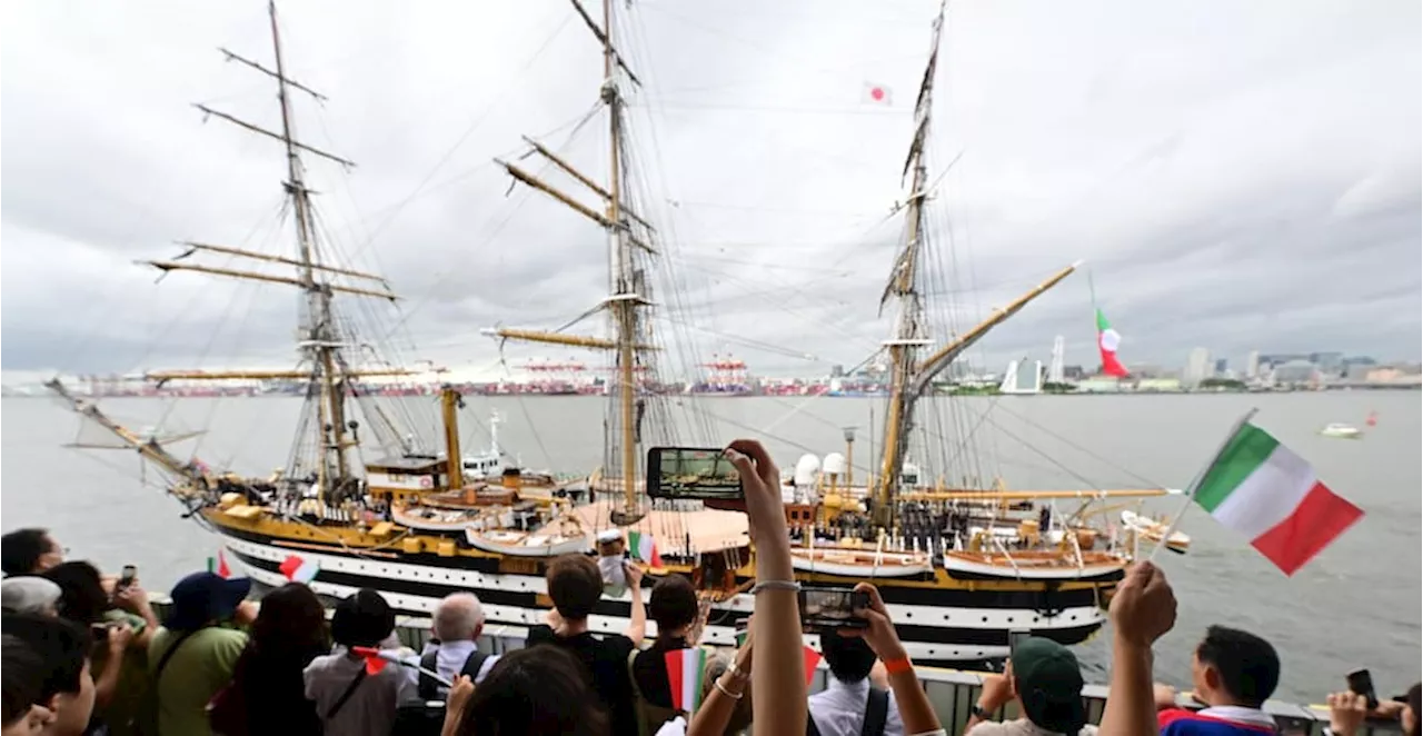 Amerigo Vespucci, la tappa di Tokyo si chiude con 63mila visitatori al Villaggio Italia