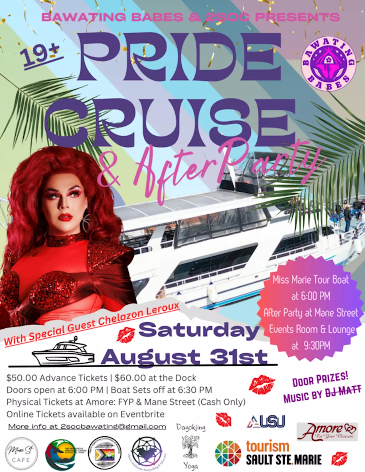 Pride Cruise & After Party with Chelazon Laroux & Bawating Babes