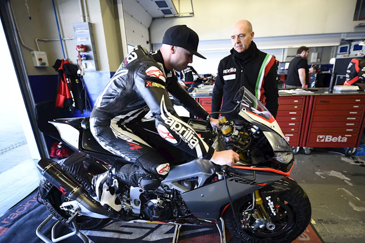 Aprilia versteckt neue MotoGP-Elektronik im Superbike