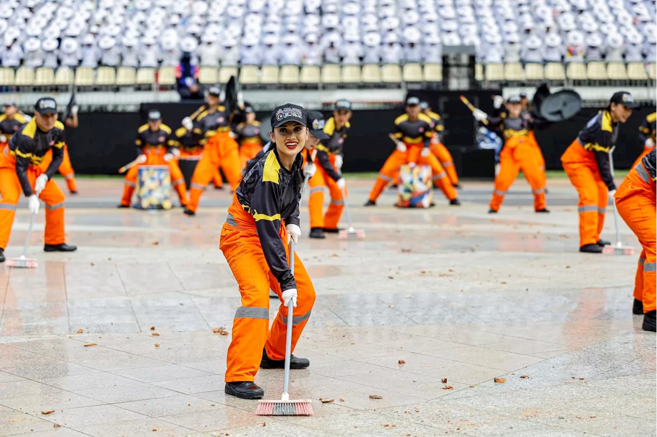 'Cuci Rasuah' performance steals the show at 2024 National Day celebrations