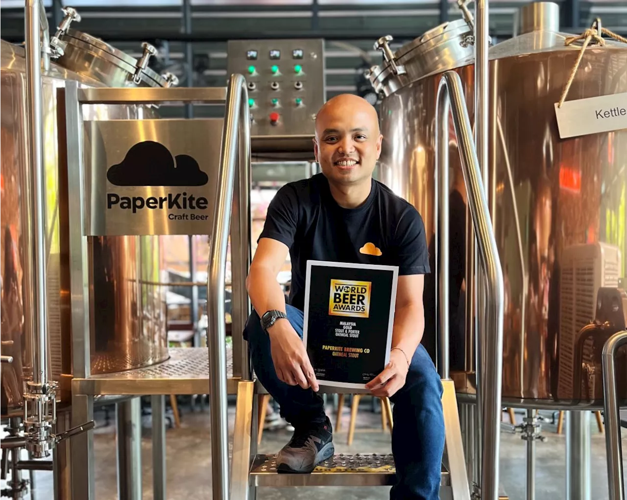 Malaysian craft beer Paperkite wins gold again at the World Beer Awards 2024