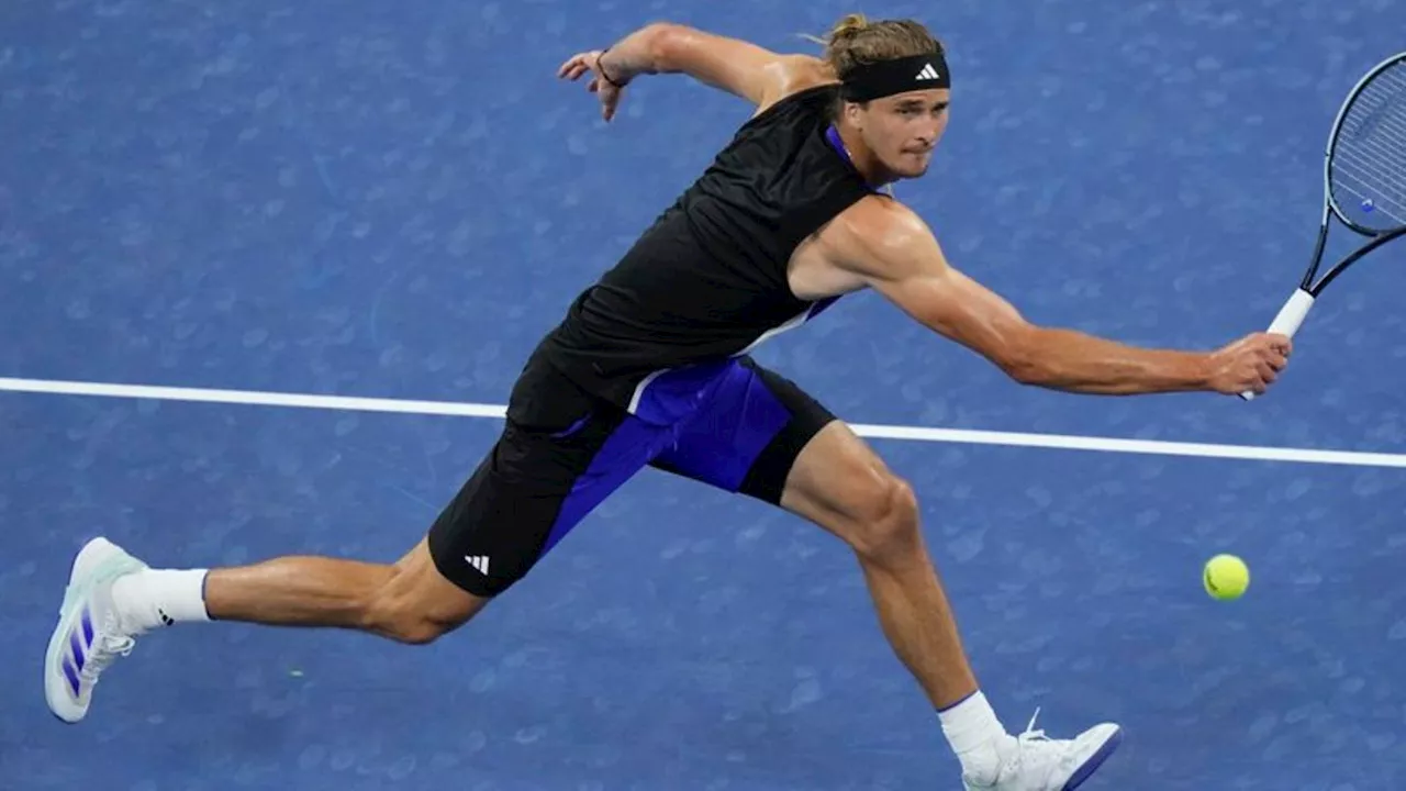 Tennis: Zverev erreicht US-Open-Achtelfinale in Nachtschicht