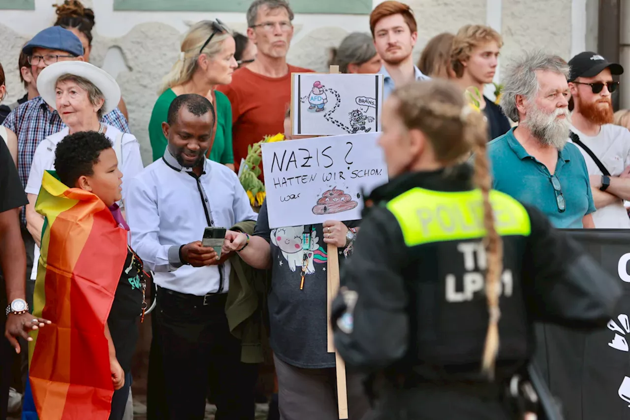 Wahl in Thüringen und Sachsen: Tausende Teilnehmer bei Demonstrationen erwartet