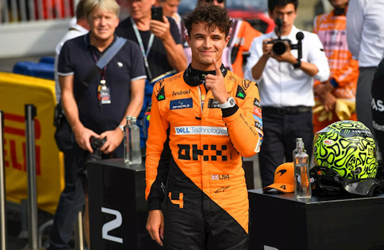 Norris takes pole position at Italian Grand Prix