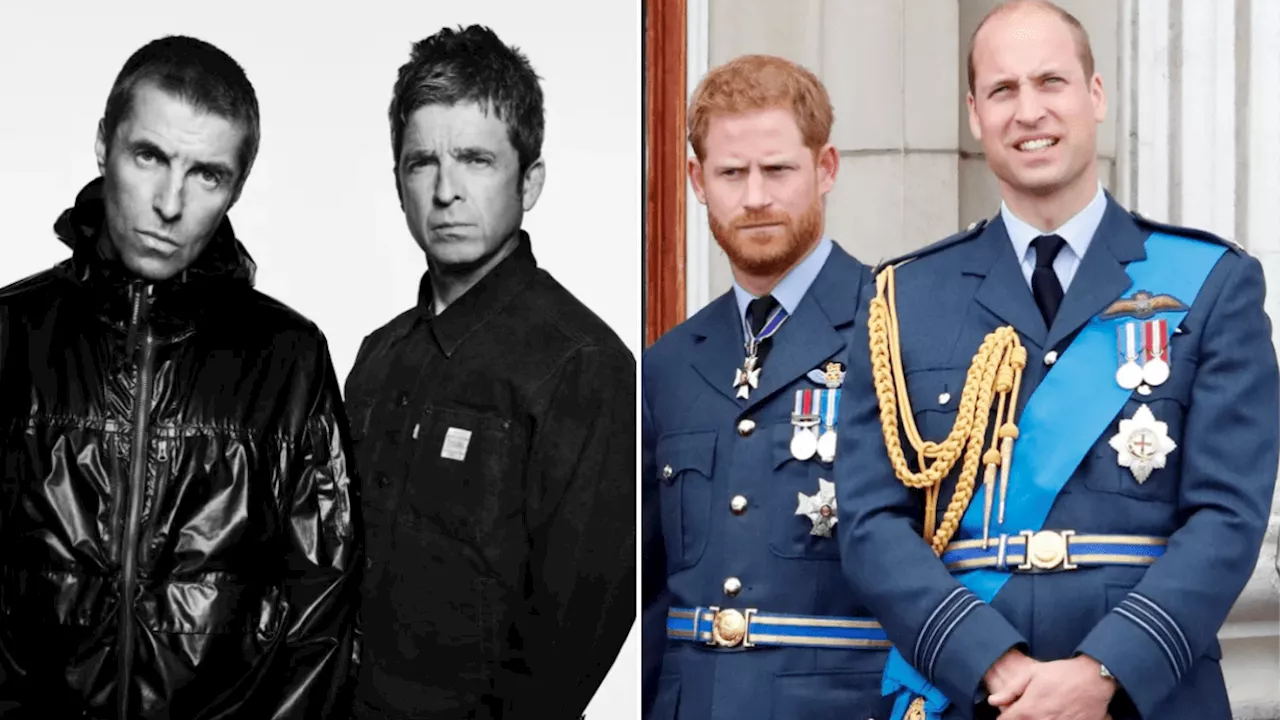 What the feuding Windsor boys can learn from Liam and Noel