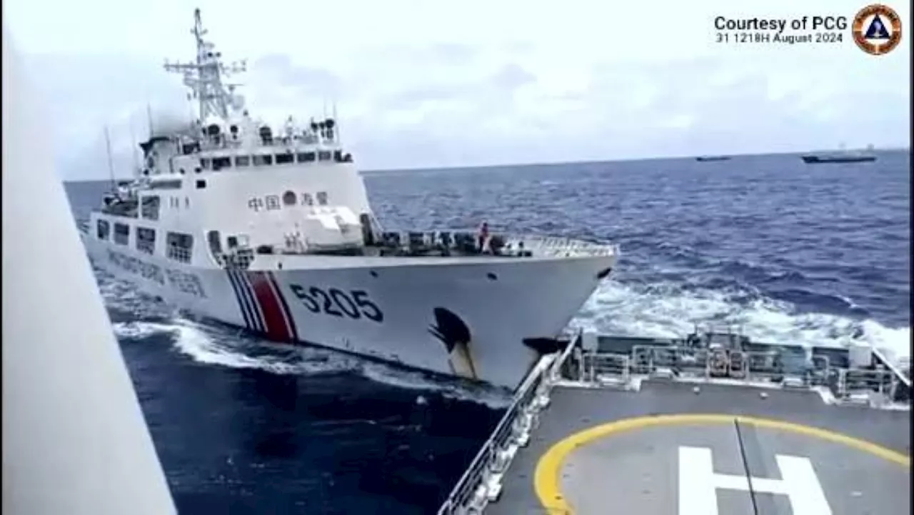 Chinese ships ram PCG lead vessel