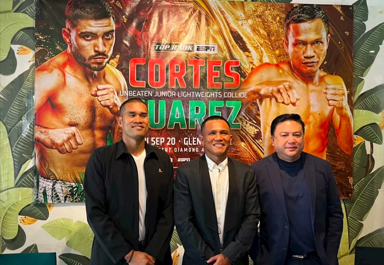 Suarez battles undefeated Cortes in WBO title eliminator