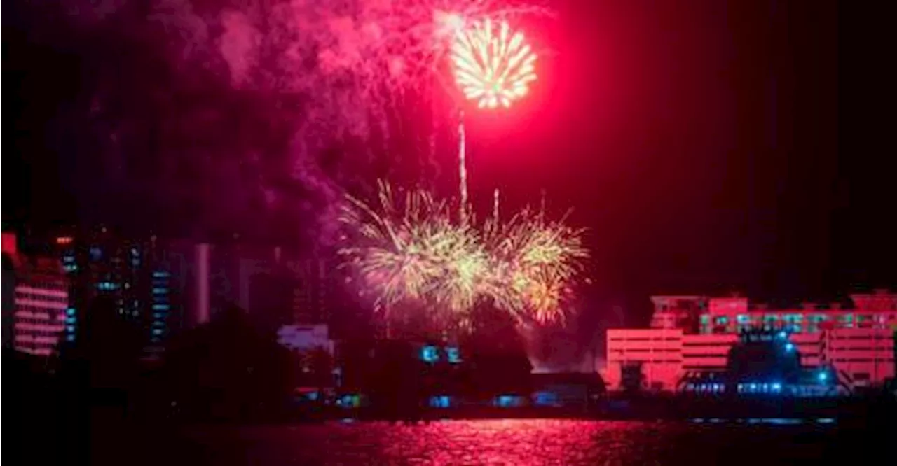 Fireworks display, cries of Merdeka usher in National Day 2024