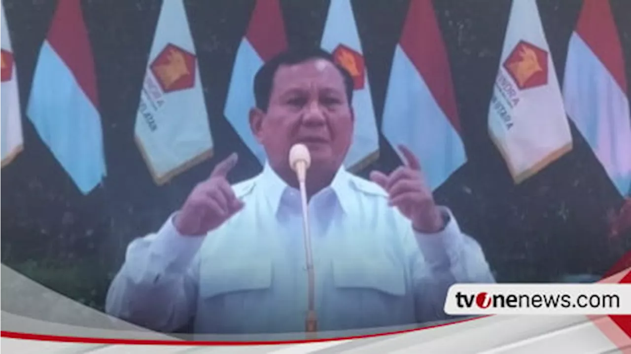 Prabowo Subianto: Hati-Hati Ketum Partai, Banyak Kader Gerindra yang...