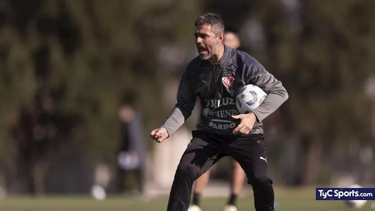 La posible formación de Independiente para jugar ante River por Liga Profesional