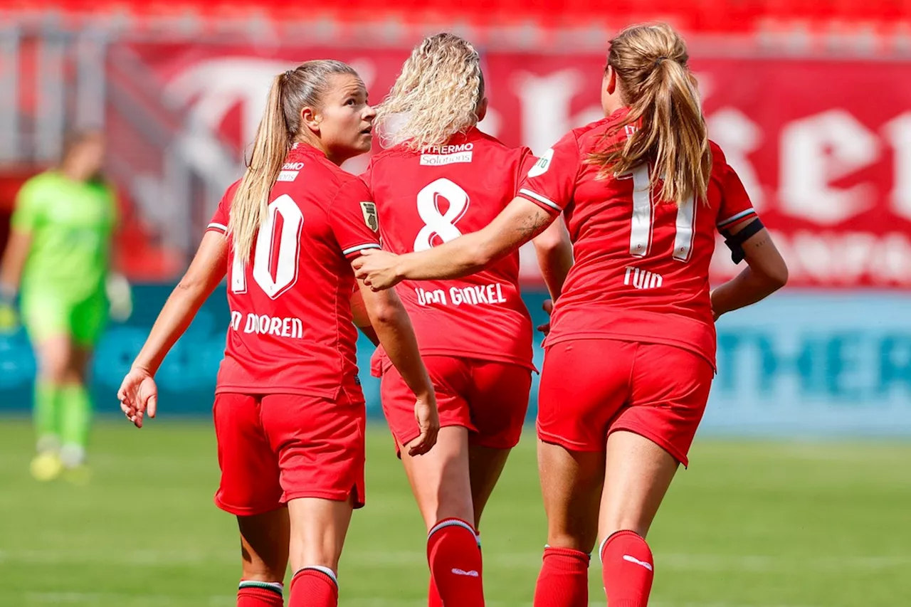 Twente Vrouwen overklassen Ajax in strijd om Super Cup