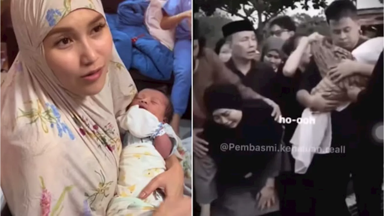 Isak Tangis Selimuti Pemakaman Keponakan Ayu Ting Ting, Syifa Nuraini Histeris