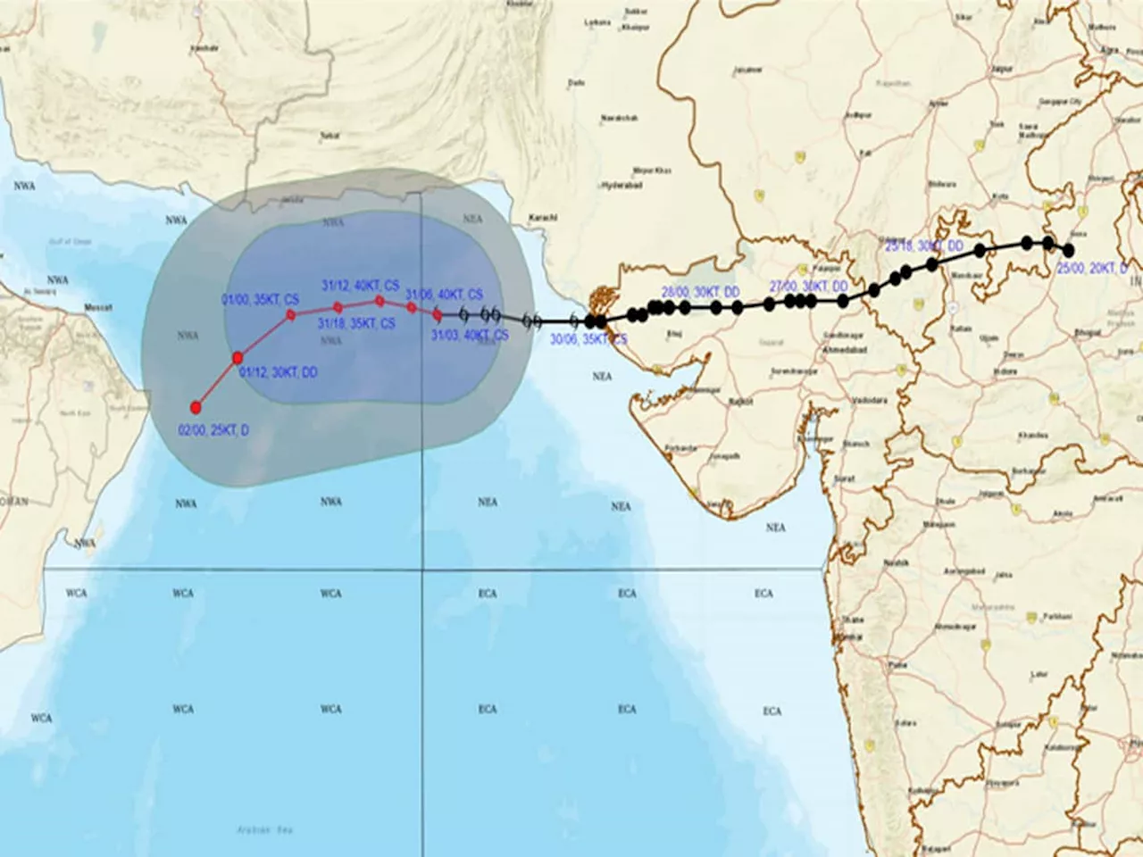 Cyclone Asna: સ્પર્શીને ગયું એમાં તો ગુજરાતને એવું હચમચાવી ગયું...દુર્લભ વાવાઝોડાએ હવામાન ધૂરંધરોની ચિંતા વધારી