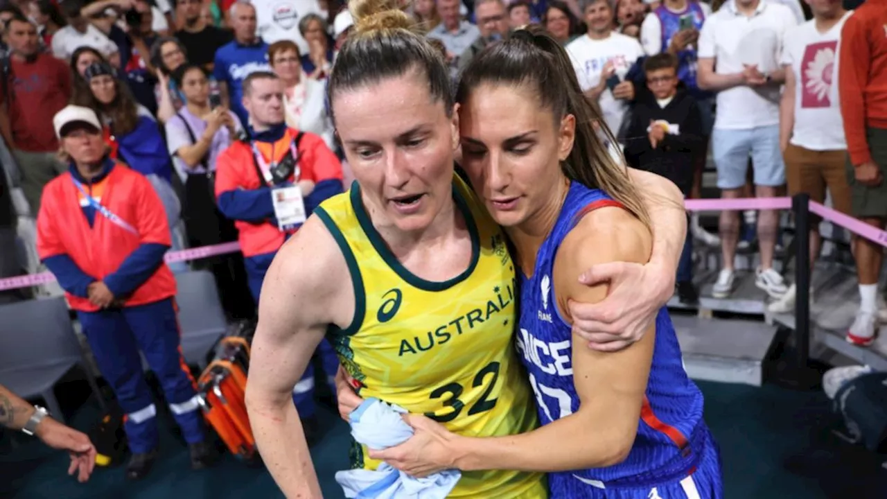 Australian Opals through to the Olympic basketball quarter-finals after win over France