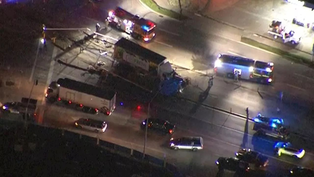 One dead, another fighting for life after serious truck crash at Bullen, in Melbourne’s eastern suburbs