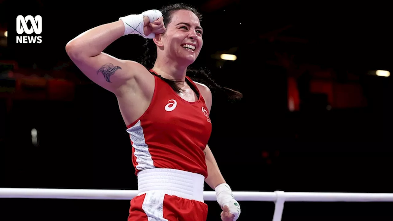 Paris Olympics: Caitlin Parker secures Australia's first women's boxing medal with quarterfinal victory