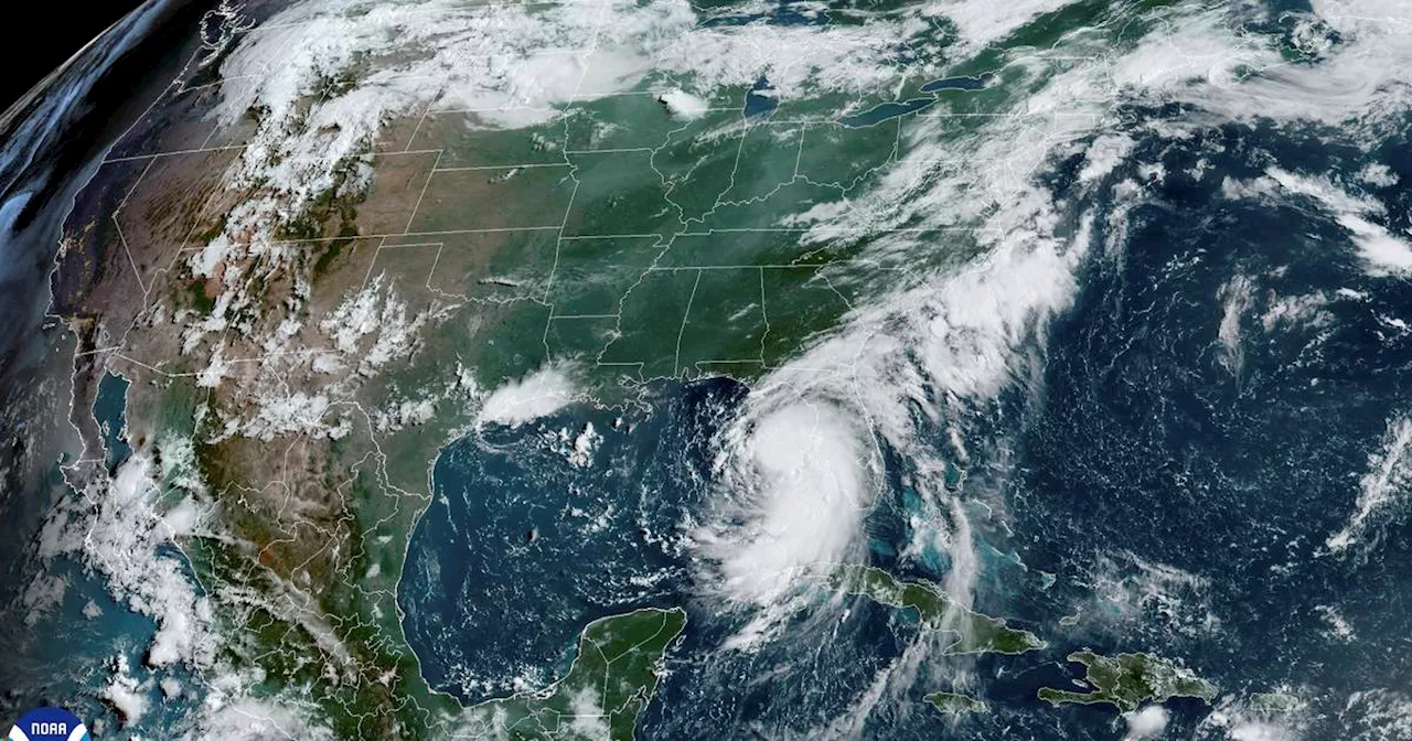 Tropical Storm Debby now expected to slam Florida’s Big Bend as a Category 1 hurricane