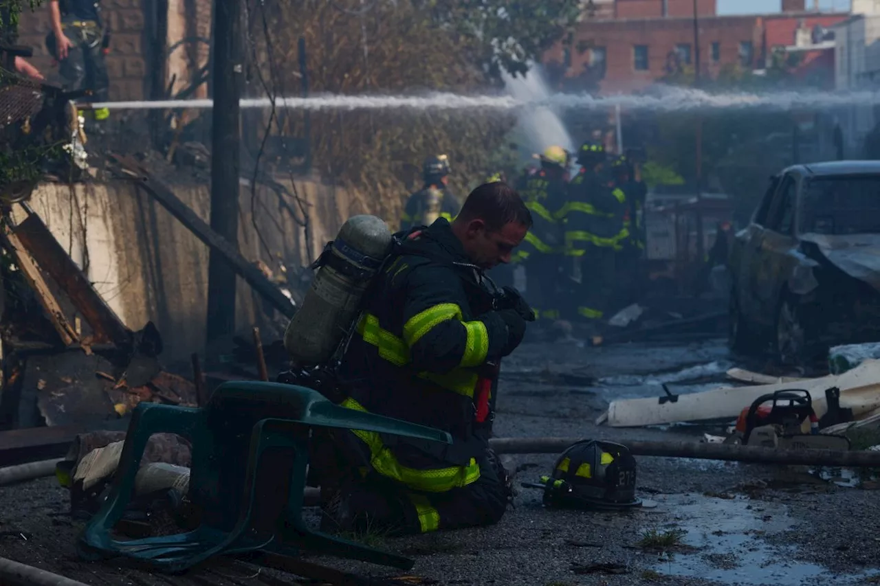 Queens Village blaze: FDNY battles five-alarm inferno amid scorching temperatures