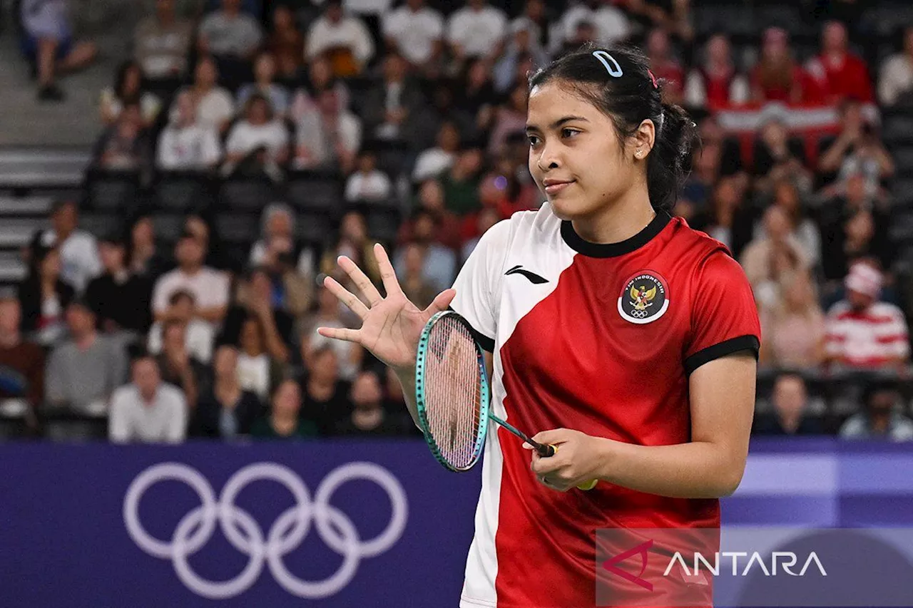 Pebulu tangkis tunggal putri Indonesia Gregoria Mariska Tunjung raih medali perunggu