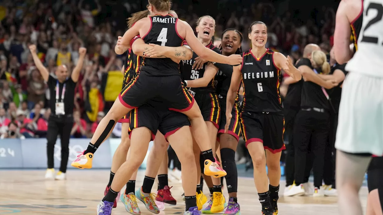 Emma Meesseman helps Belgium advance to the quarterfinals in Olympic women's basketball