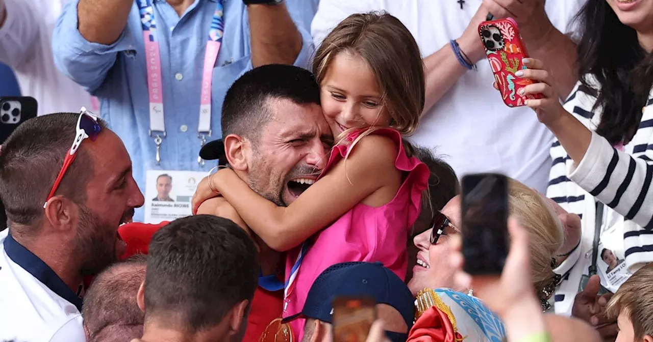 El icónico mensaje de Novak Djokovic tras conquistar el oro en París 2024