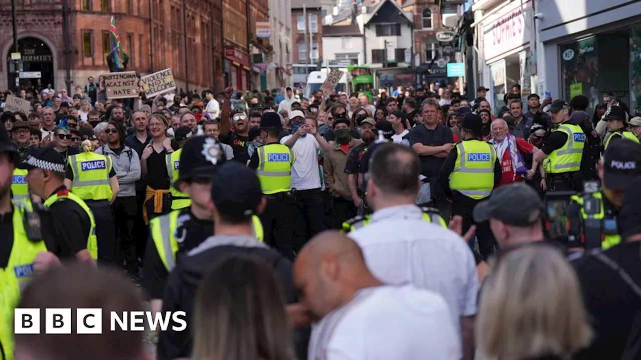 Police arrest 15 people at Nottingham city centre protests