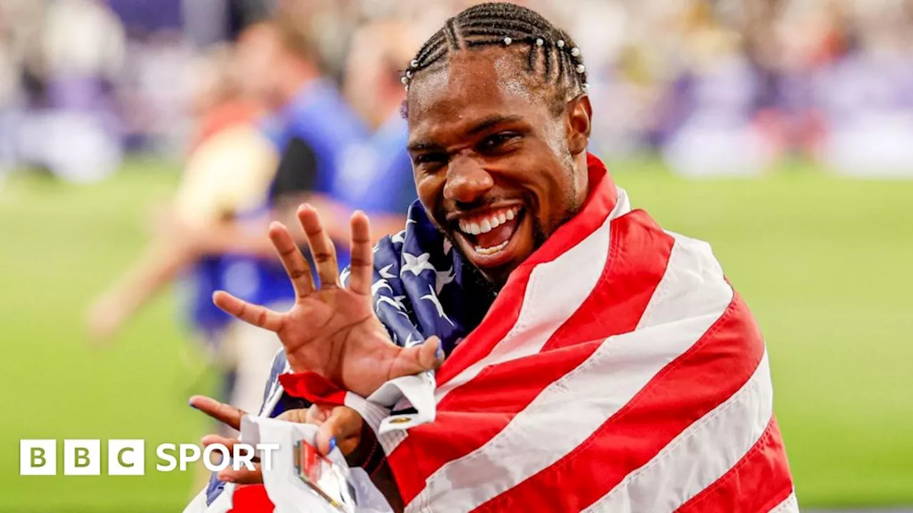 Noah Lyles wins Olympic 100m gold in dramatic photo finish in Paris