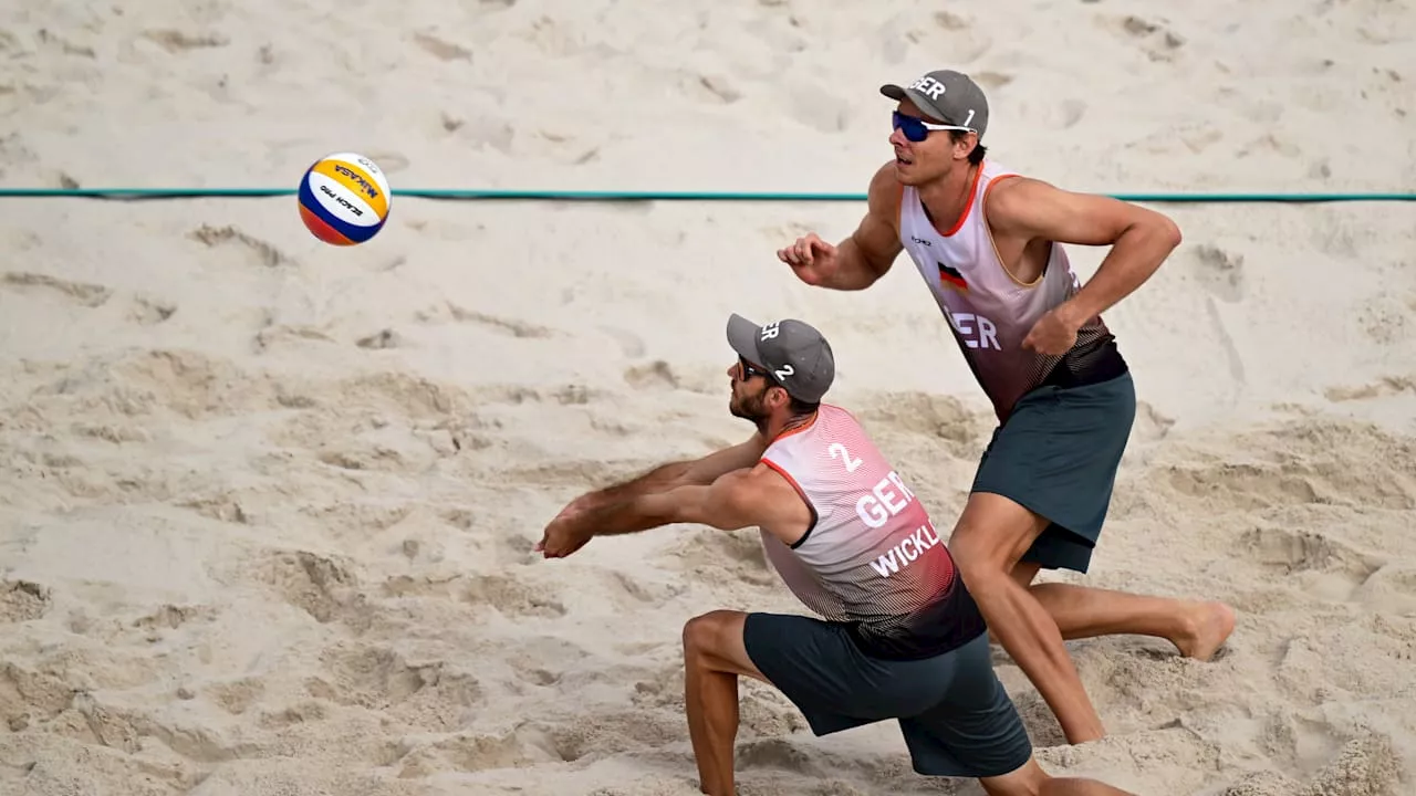 Olympia 2024: Beachvolleyball – Nils Ehlers und Clemens Wickler im Viertelfinale!